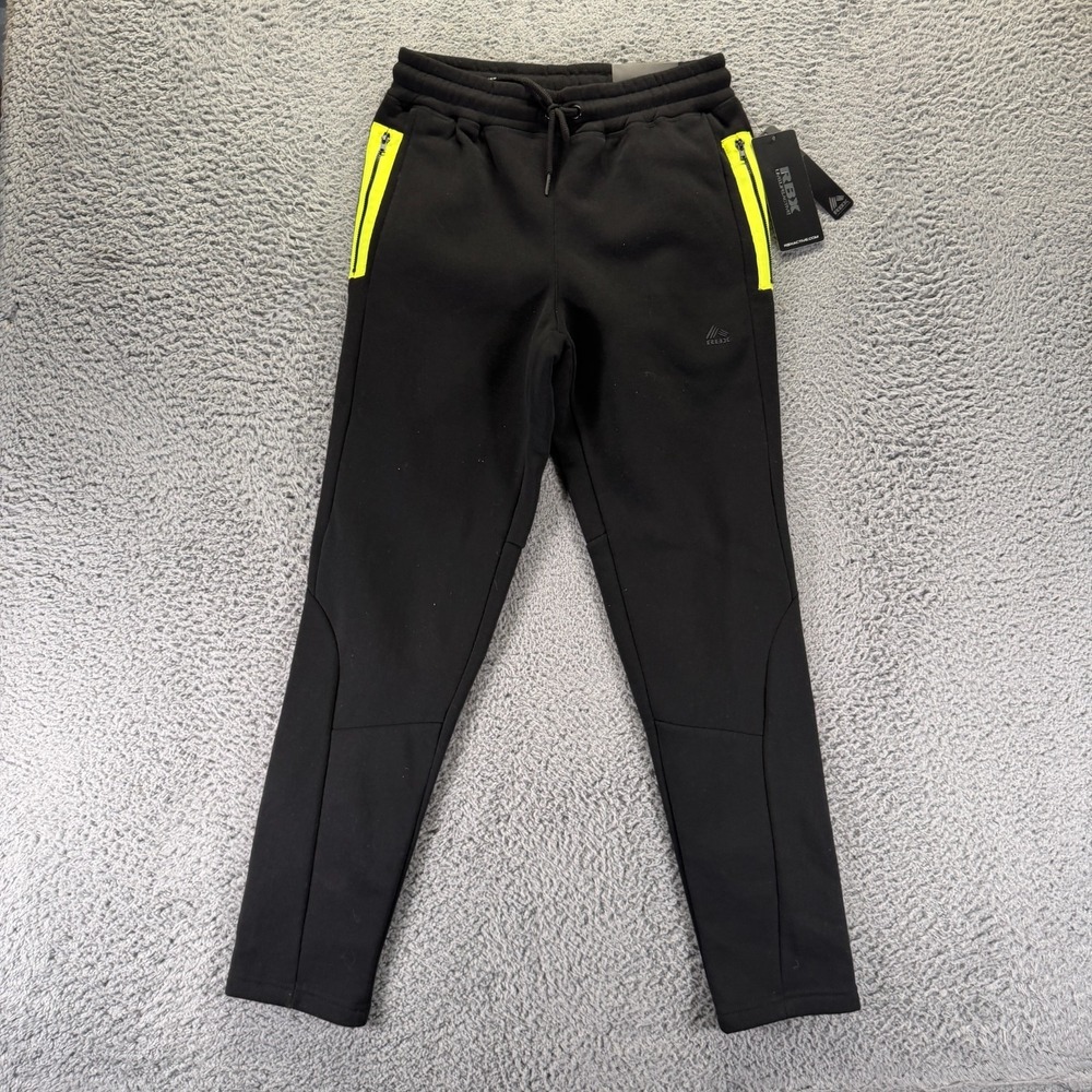 RBX Sweatpants Men S Black Cotton Jogger Tapered Running Performance Basketball